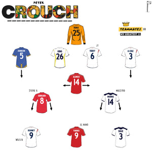 Peter Crouch picks his Teammates 11