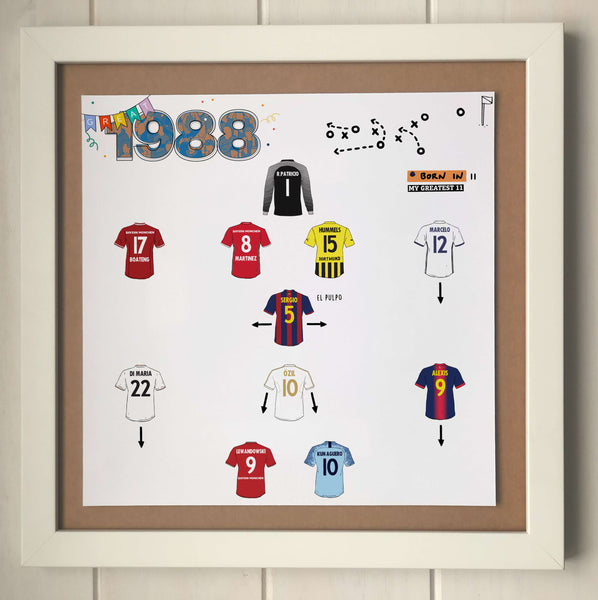 The Greatest XI: Born in 1988 Print