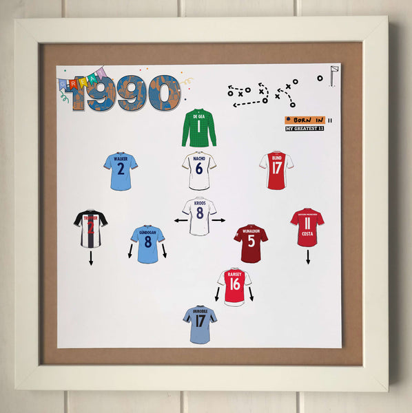 The Greatest XI: Born in 1990 Print