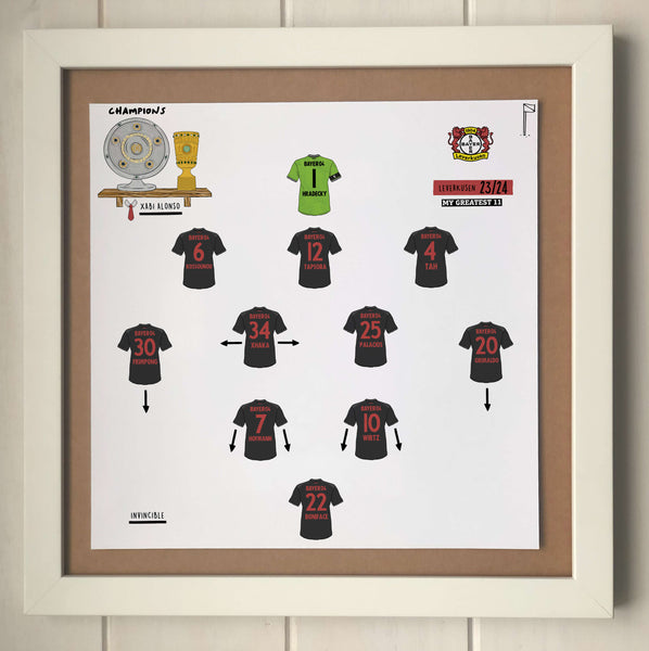 Bayer Leverkusen 23/24 Team Print