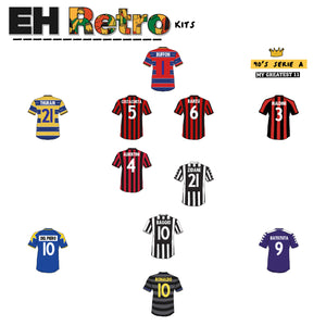 EH Retro Kits Ultimate Serie A 90s XI