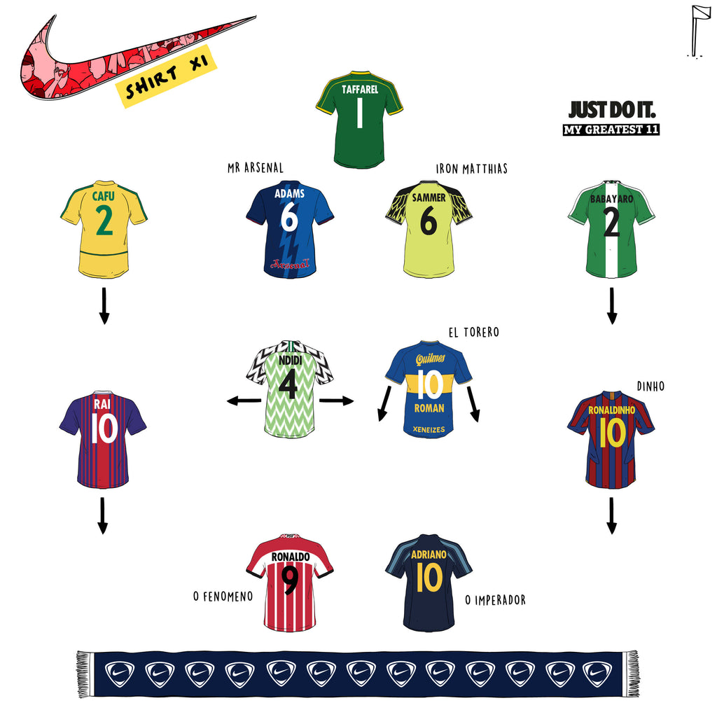 My Favourite Nike Shirts XI: An Iconic Line-Up of Style & Legacy 👕