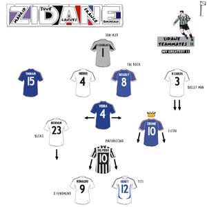 Zinedine Zidane's Greatest Teammates 11
