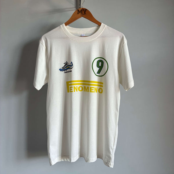 Ronaldo “O Fenómeno” Mercurial R9 Retro Jersey Tee