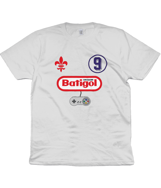 Batigol Fiorentina Retro SNES Jersey Tee