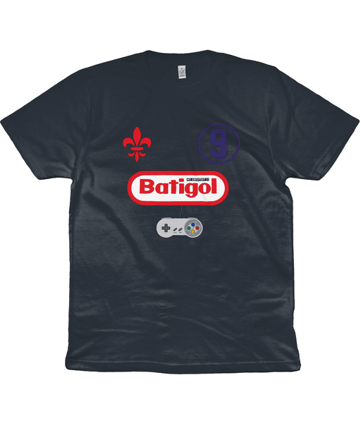 Batigol Fiorentina Retro SNES Jersey Tee