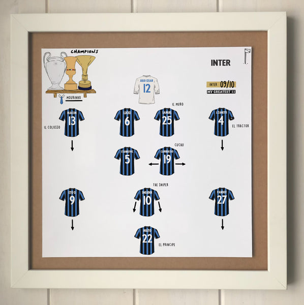 Inter Milan 09/10 Team Print