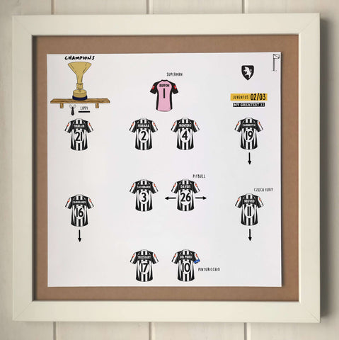 Juventus 02/03 Team Print