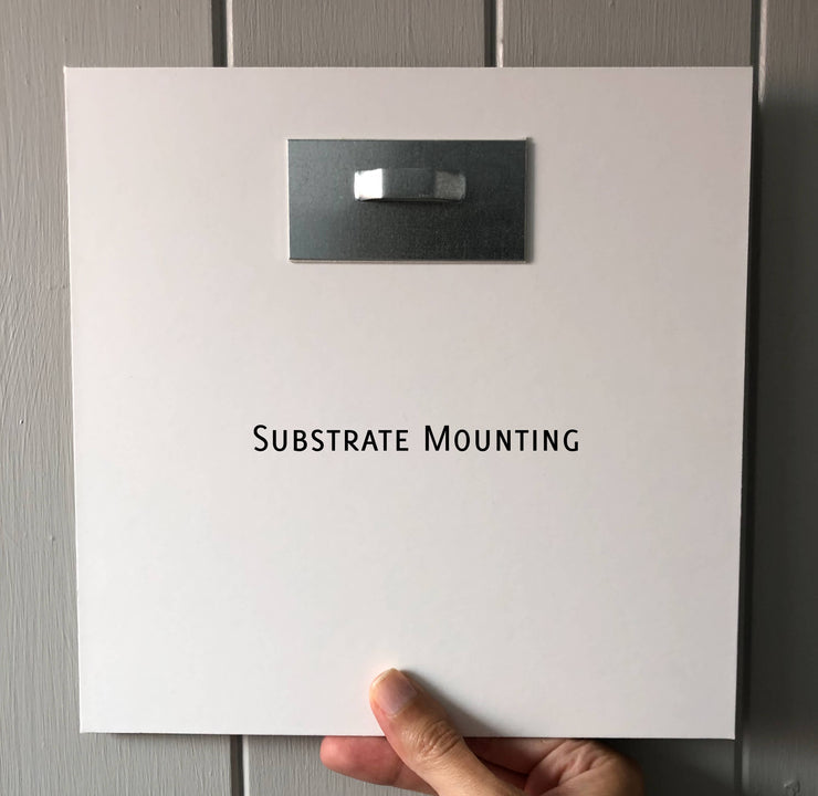 Custom Substrate Mounting with Wall Hanger