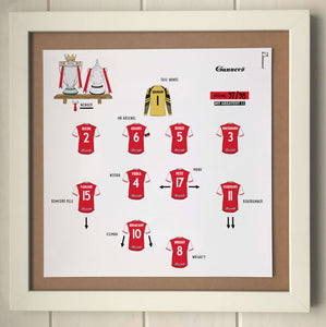 Arsenal 97/98 Team Print