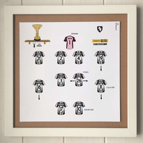 Juventus 02/03 Team Print